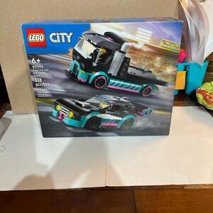 LEGO 60406 - CITY: Race Car and Car Carrier Truck  - New!